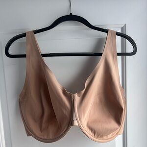 ThirdLove Minimizer Tan Full-Coverage Bra with Wide Straps
